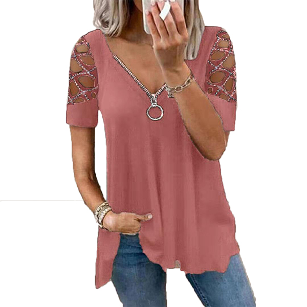 Fashion Casual Simple Printed Women's T-Shirt