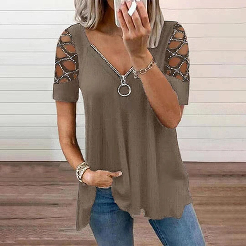 Fashion Casual Simple Printed Women's T-Shirt