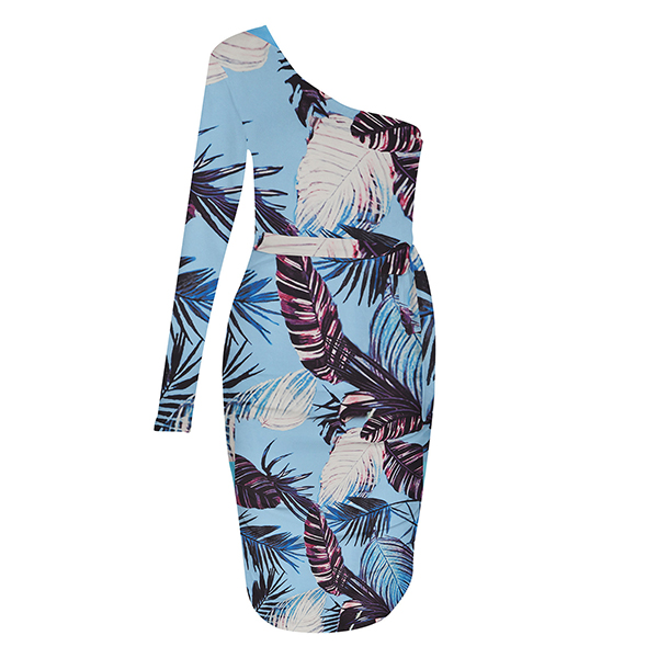 women's fashion casual printed dress