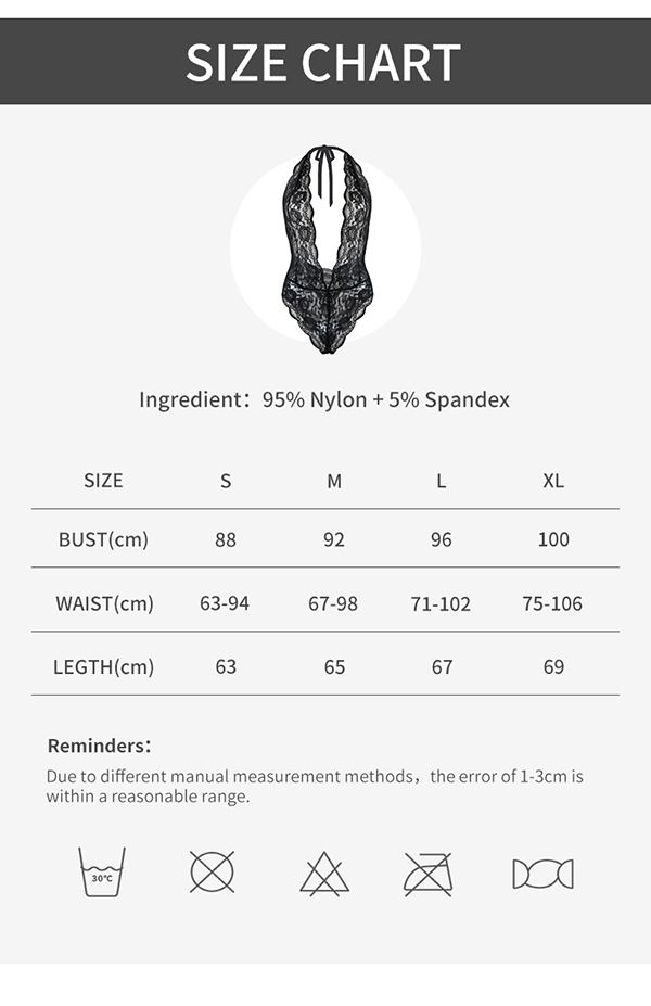 women's casual lace embroidery sexy lingerie