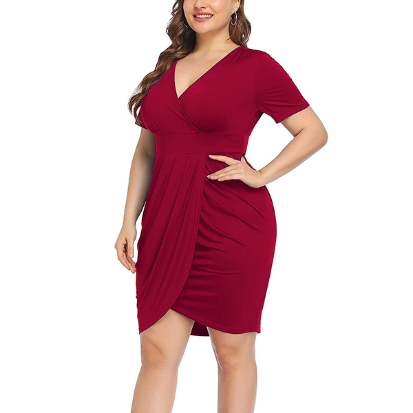 women's fashion casual printed dress