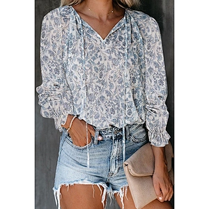 women's fashion loose casual top Blouses