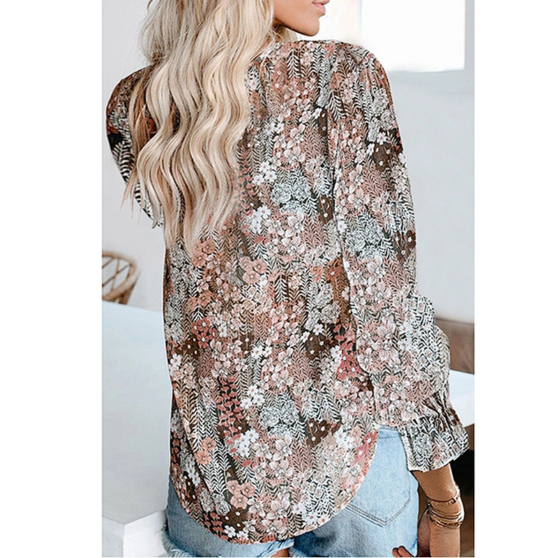 women's fashion loose casual top Blouses