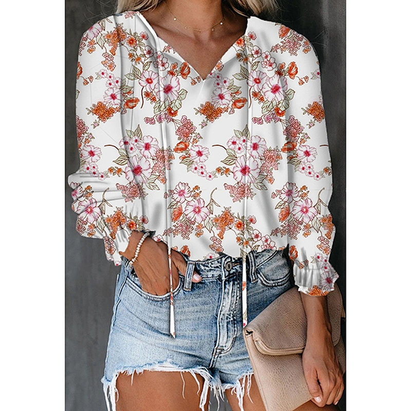 women's fashion loose casual top Blouses