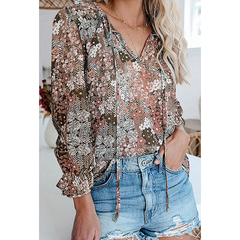 women's fashion loose casual top Blouses