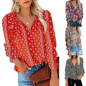women's fashion loose casual top Blouses