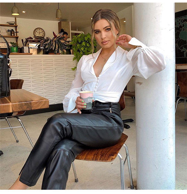 women's fashion loose casual top Blouses