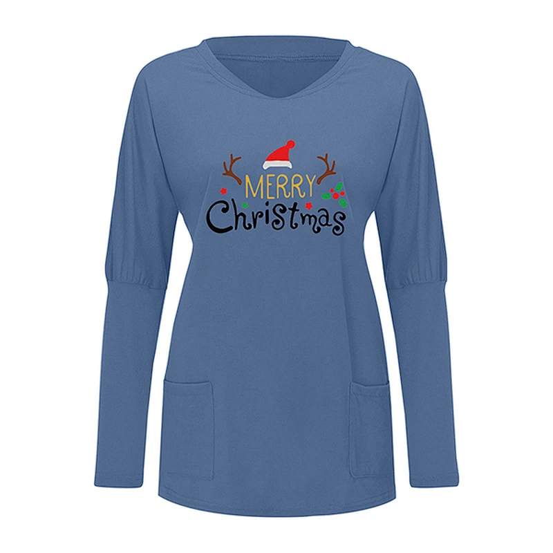 women's casual pullover printed pattern sweatshirt