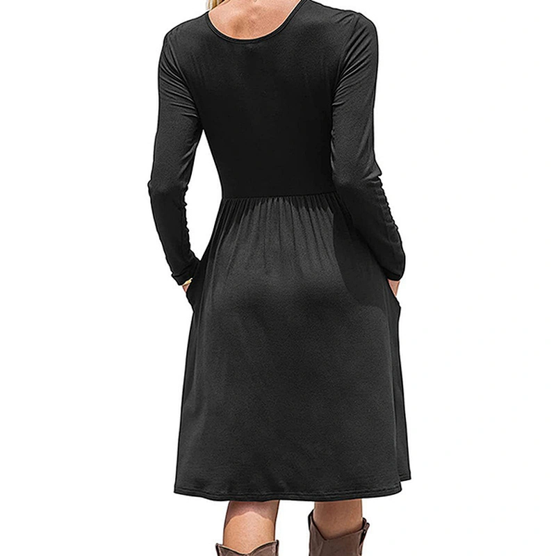 women's fashion casual printed dress
