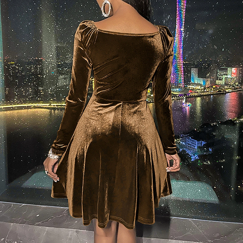 women's fashion casual printed dress