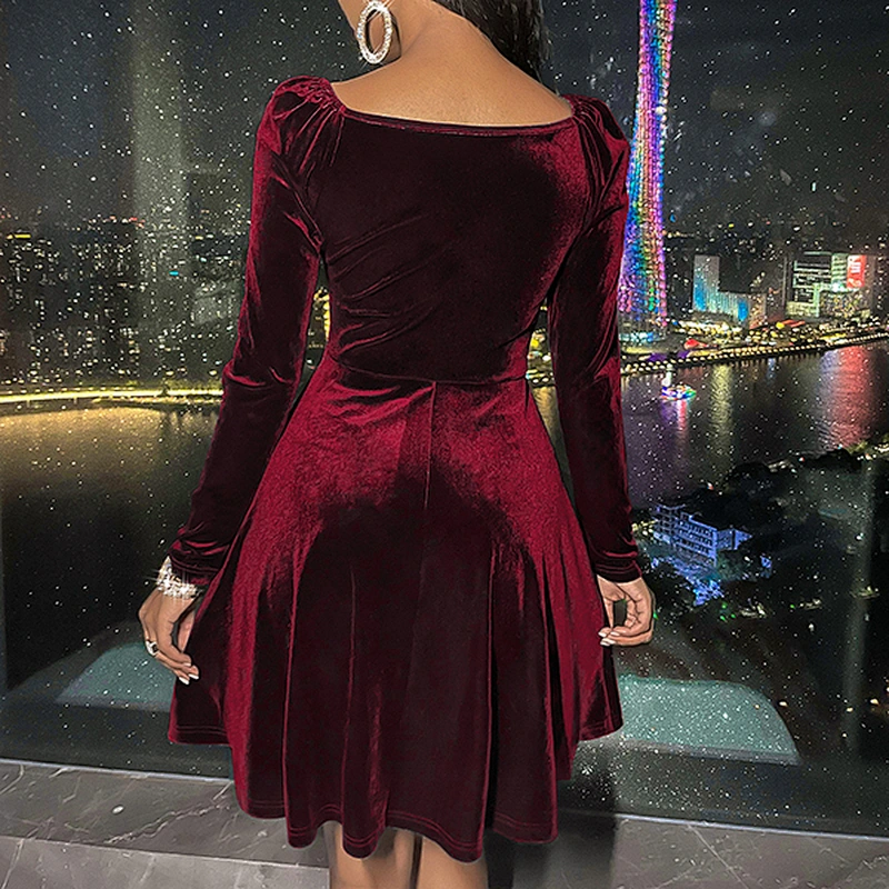 women's fashion casual printed dress