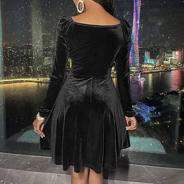 women's fashion casual printed dress