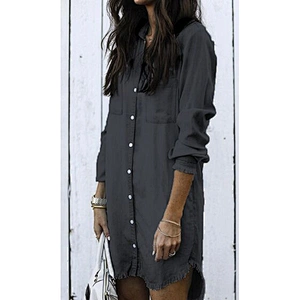 women's fashion casual printed dress