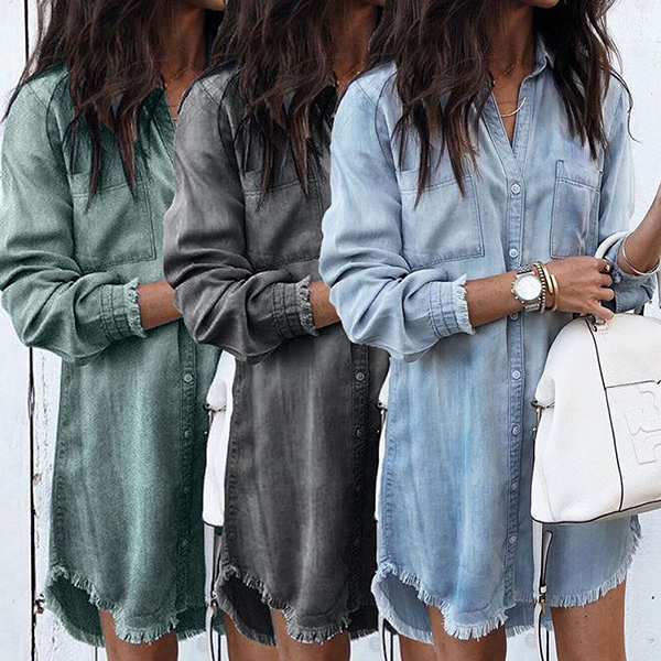 women's fashion casual printed dress