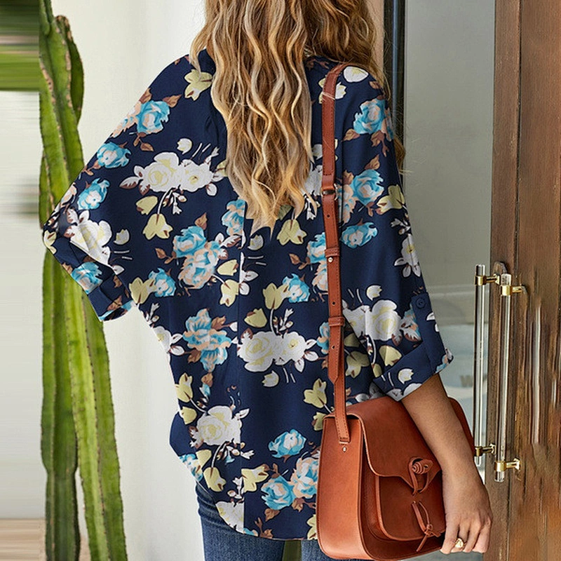 women's fashion loose casual top Blouses