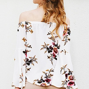 women's fashion loose casual top Blouses