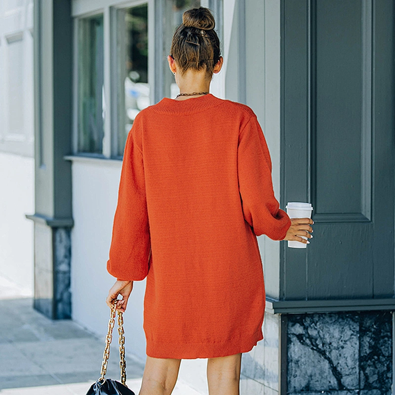 women's fashion casual printed dress
