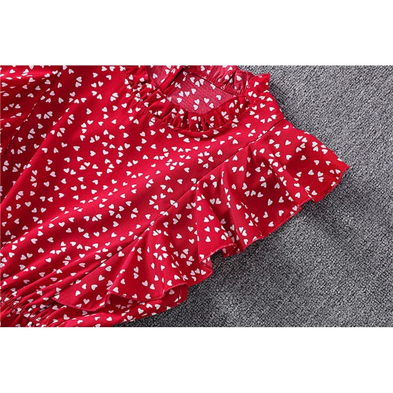 women's fashion casual printed dress