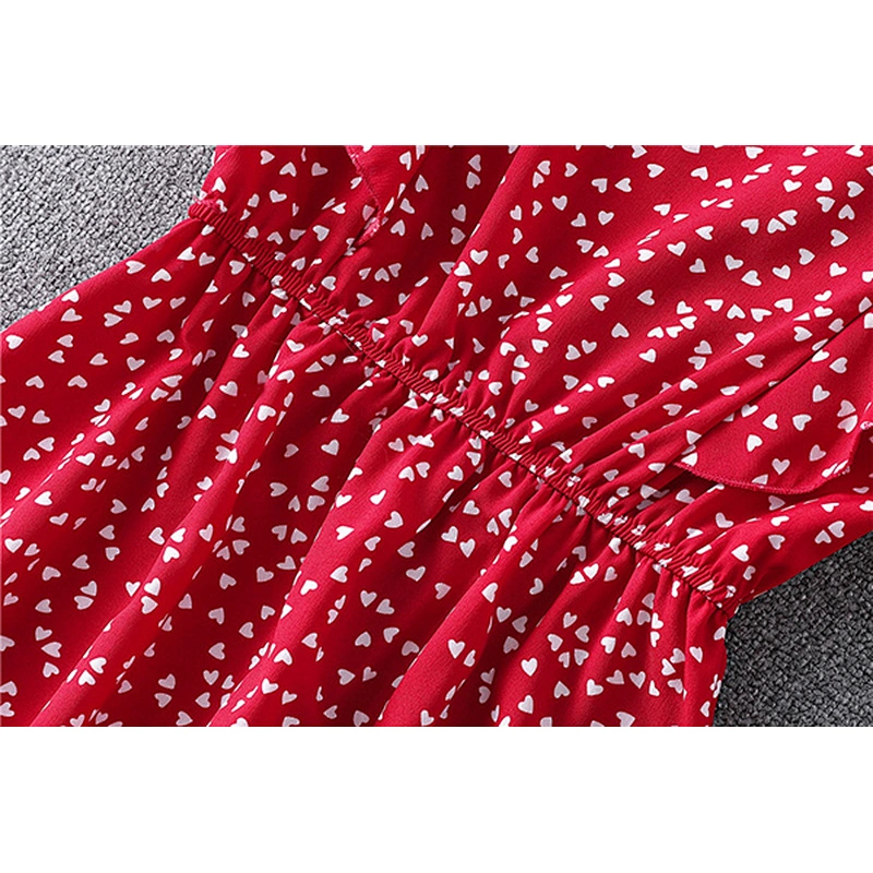 women's fashion casual printed dress