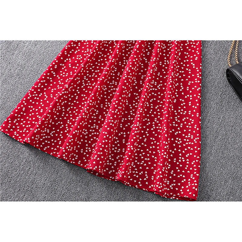 women's fashion casual printed dress