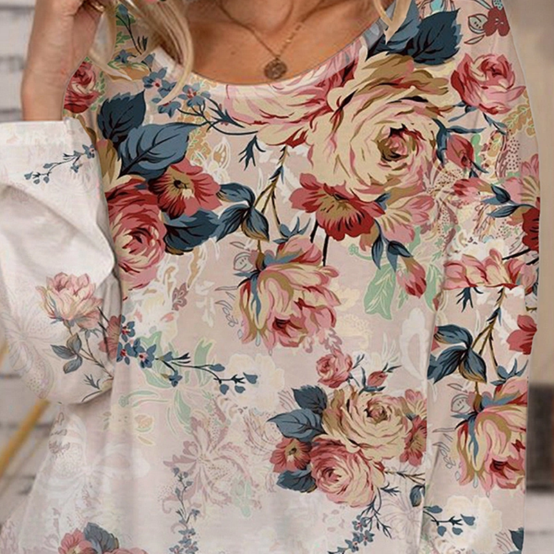 Fashion Casual Simple Printed Women's T-Shirt