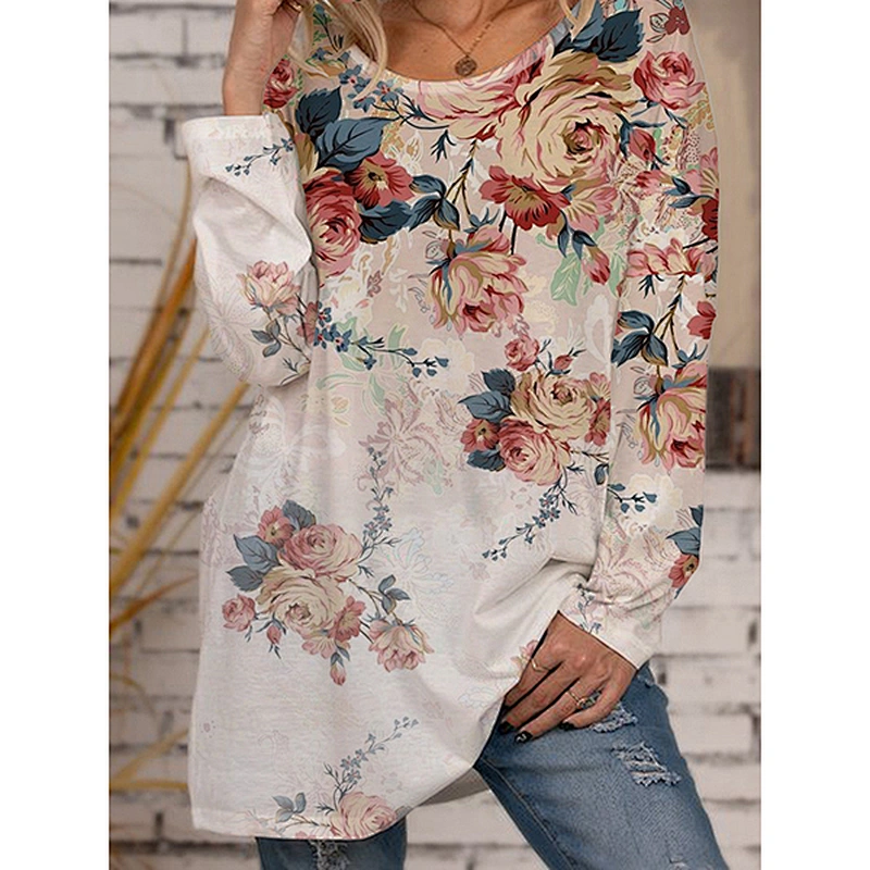 Fashion Casual Simple Printed Women's T-Shirt