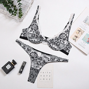 women's casual lace embroidery sexy lingerie