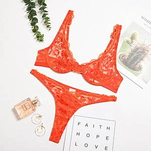 women's casual lace embroidery sexy lingerie