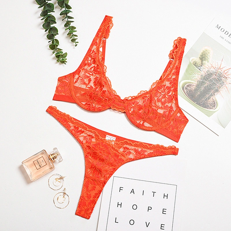 women's casual lace embroidery sexy lingerie