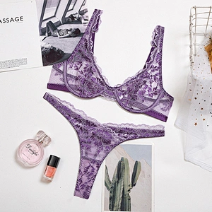 women's casual lace embroidery sexy lingerie