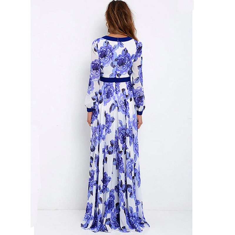 women's fashion casual printed dress