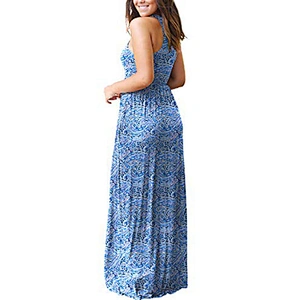 women's fashion casual printed dress