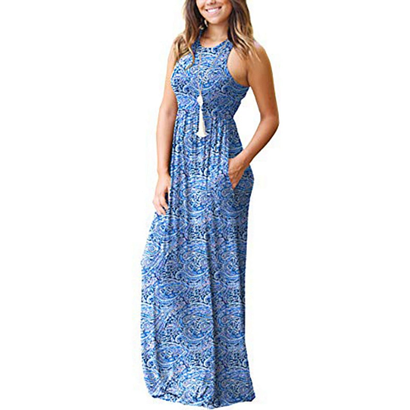 women's fashion casual printed dress