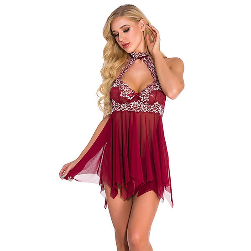 women's casual lace embroidery sexy lingerie