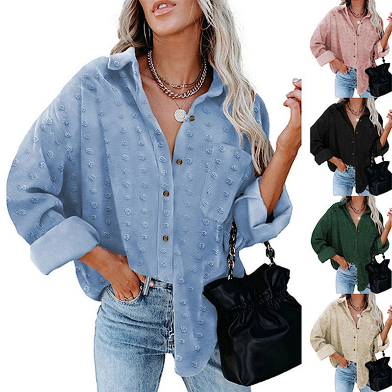 women's fashion loose casual top Blouses