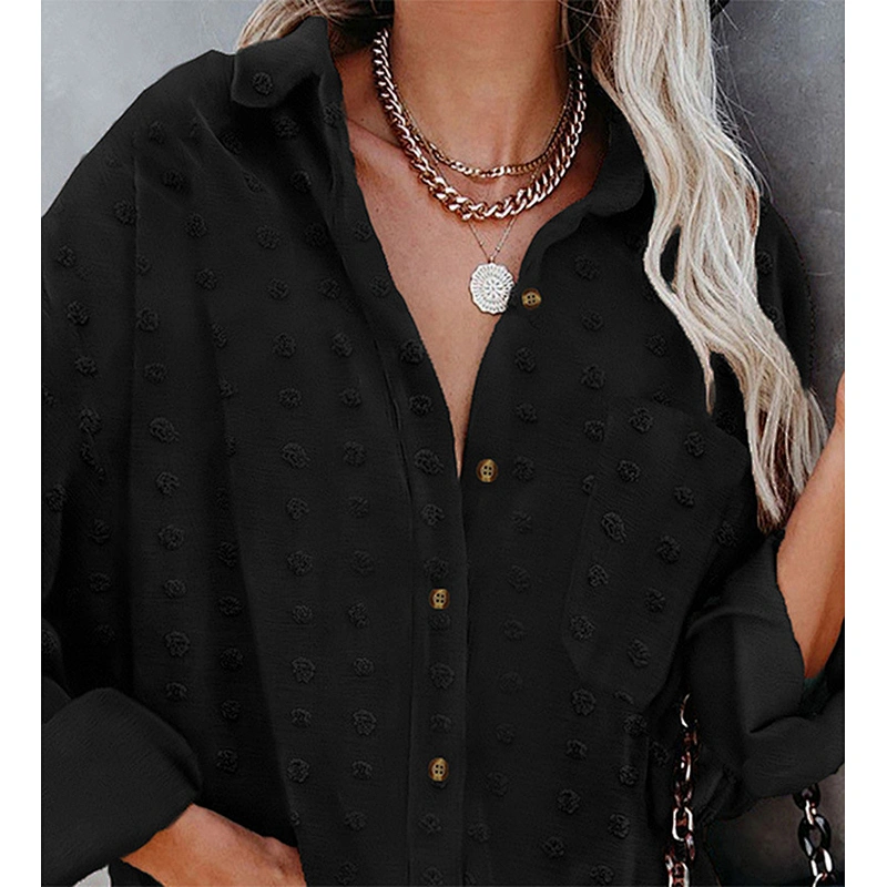 women's fashion loose casual top Blouses
