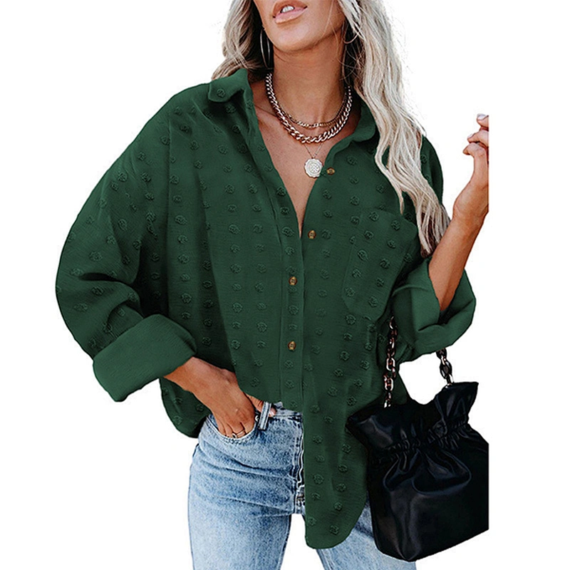 women's fashion loose casual top Blouses