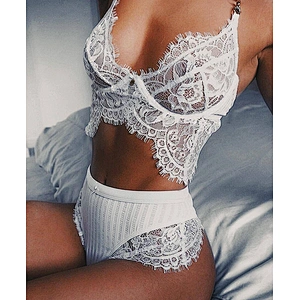 women's casual lace embroidery sexy lingerie