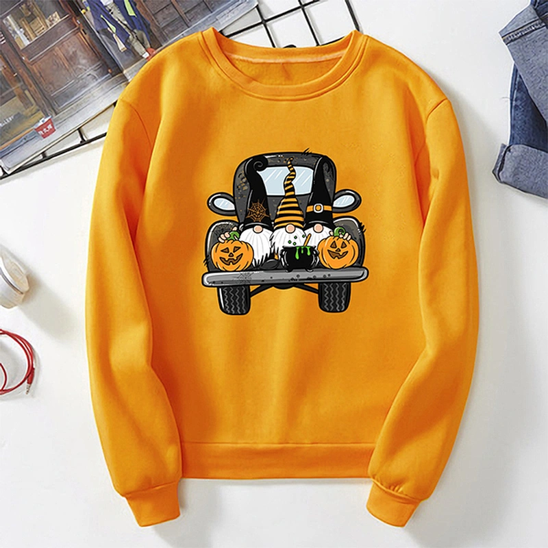 women's casual pullover printed pattern sweatshirt