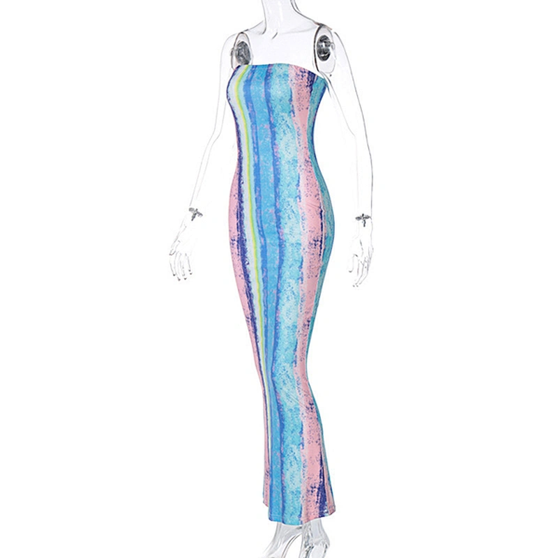 women's fashion casual printed dress