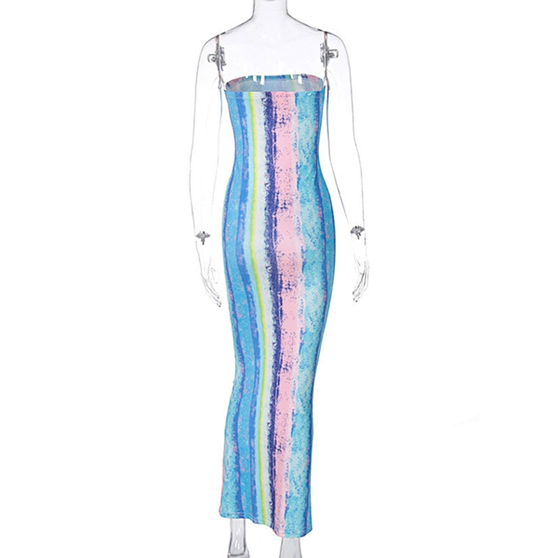 women's fashion casual printed dress
