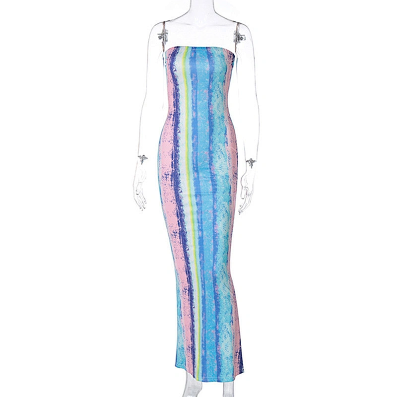 women's fashion casual printed dress