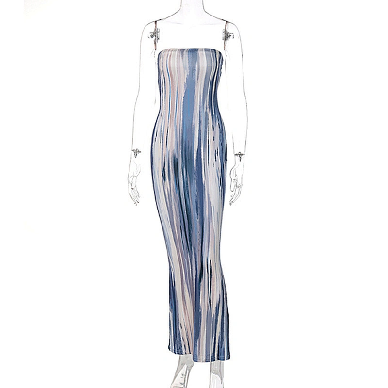 women's fashion casual printed dress