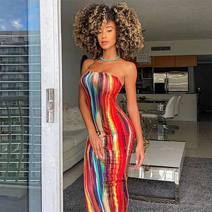 women's fashion casual printed dress