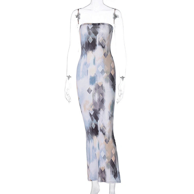 women's fashion casual printed dress