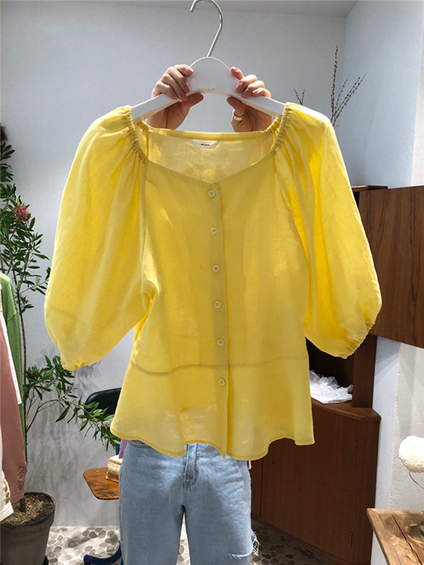 women's fashion loose casual top Blouses