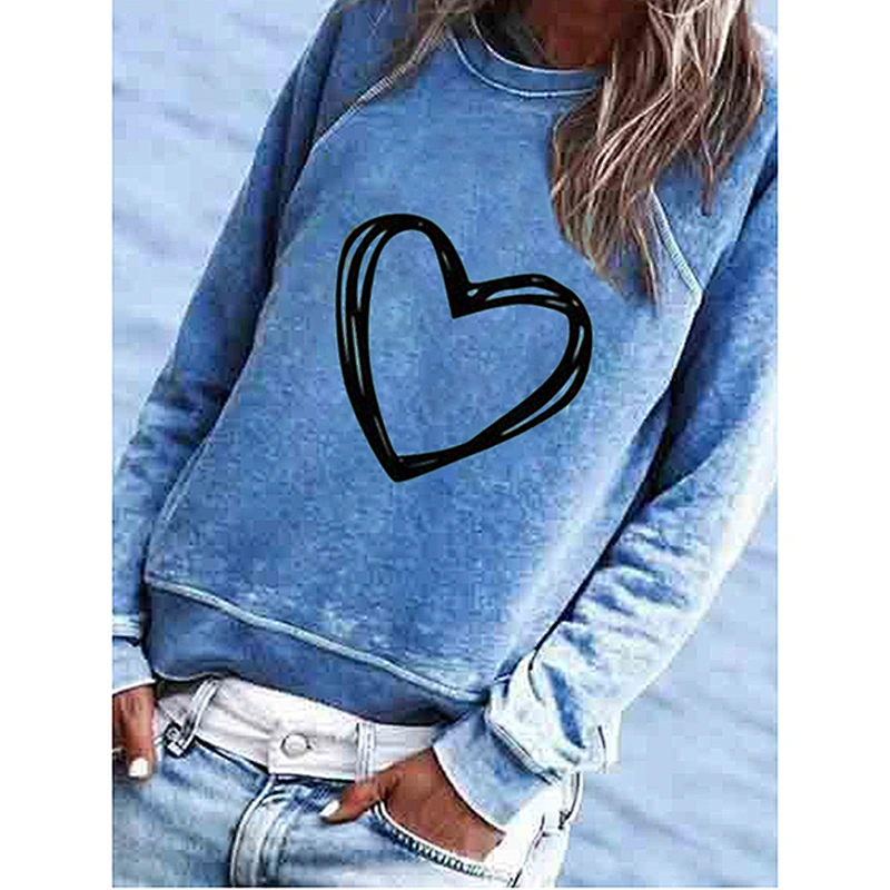 Fashion Casual Simple Printed Women's T-Shirt