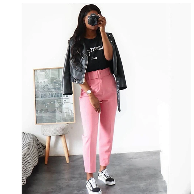 women's casual fashion all match pants