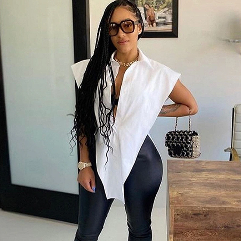 women's fashion loose casual top Blouses