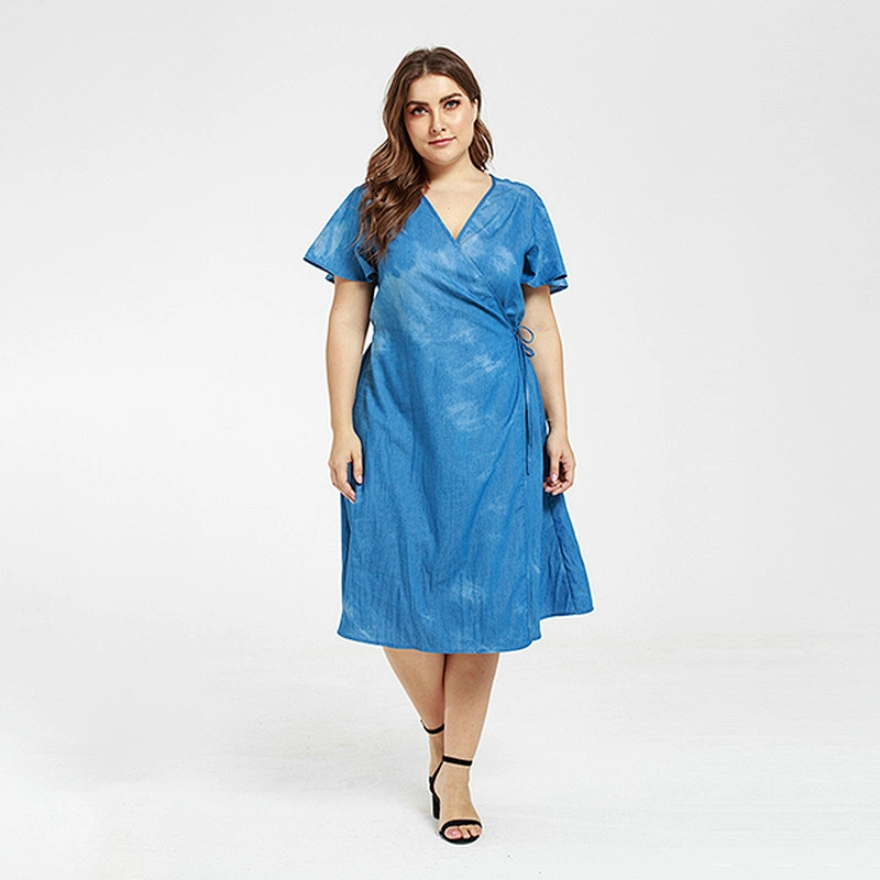 women's fashion casual printed dress
